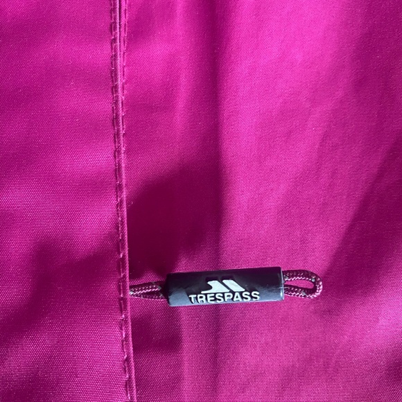 Trespass Pink Jacket Water-Resistant - Picture 7 of 9